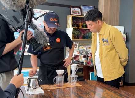 5月9日(金)15時43分~OABテレビ番組『もっと!』で弊社工場・直営店が放送されました!